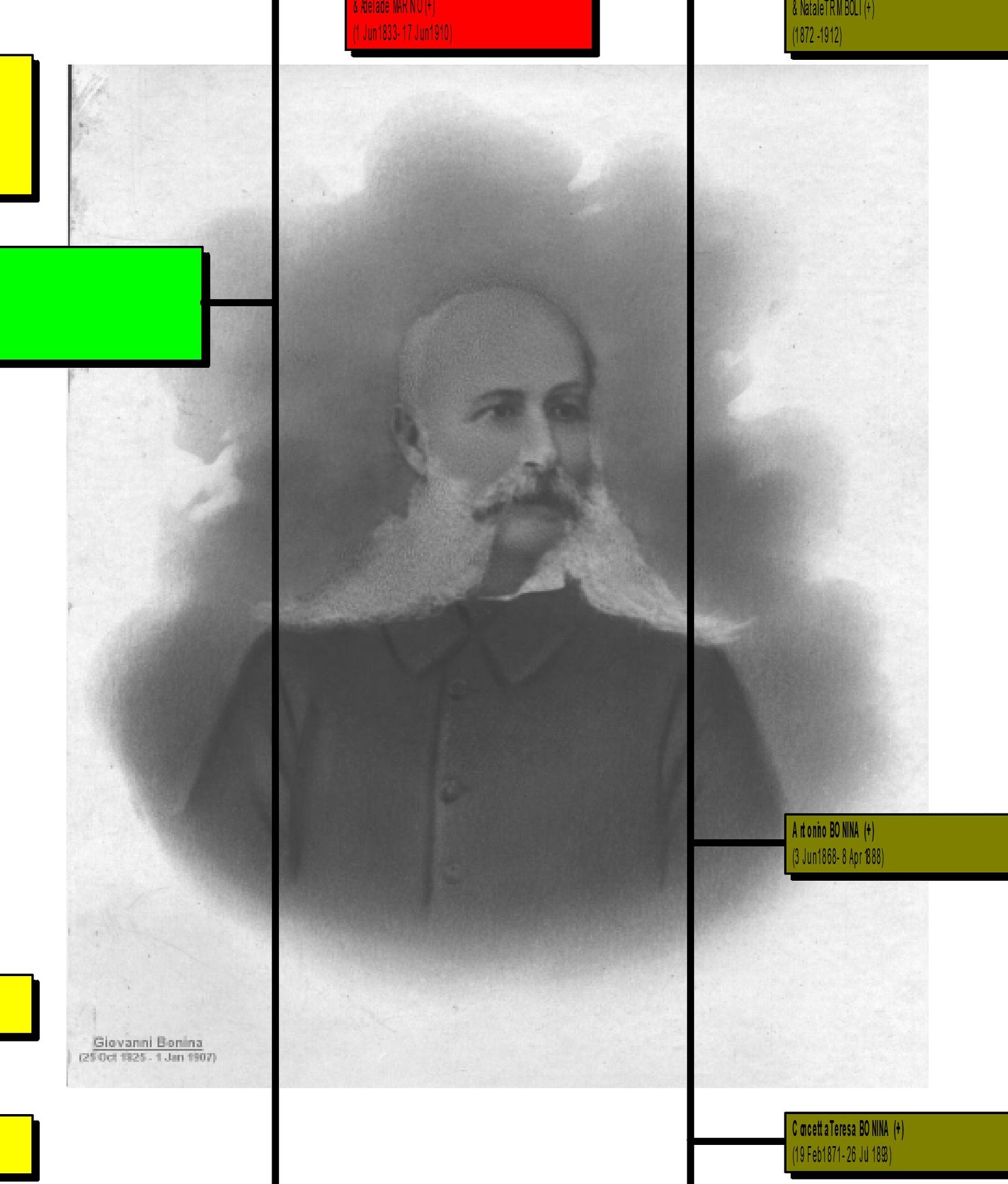 Giovanni Bonina (1825–1907), Stefano's father
